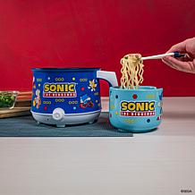 Uncanny Brands Sonic The Hedgehog Hot Pot with Ramen Bowls