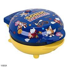 Uncanny Brands Sonic the Hedgehog Mini Waffle Maker - Sega Kitchen