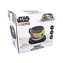 Uncanny Brands Star Wars Mug Warmer with Baby Yoda Molded Mug