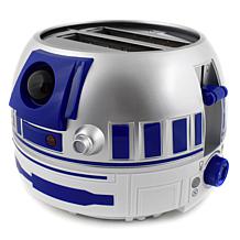 Uncanny Brands Star Wars R2-D2 Deluxe Toaster Lights Up w/ Sounds