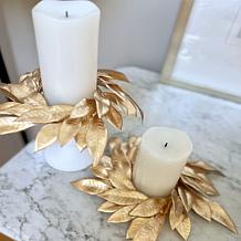 UnMatched Mini Wreath Candle Rings - Set of 4