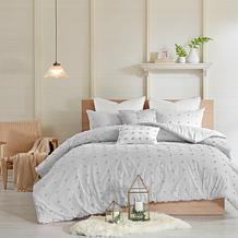 Urban Habitat Brooklyn Jacquard Comforter Set, Grey - Full/Queen