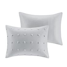 Urban Habitat Brooklyn Jacquard Comforter Set, Grey - Full/Queen