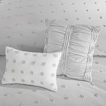 Urban Habitat Brooklyn Jacquard Comforter Set, Grey - Twin/Twin XL