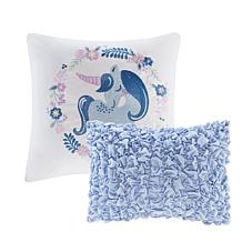 Urban Habitat Kids Cloud Cotton Printed Comforter Set Blue Full/Queen