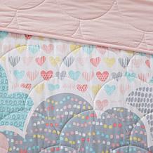 Urban Habitat Kids Cloud Cotton Reversible Coverlet Set, Pink - Twin