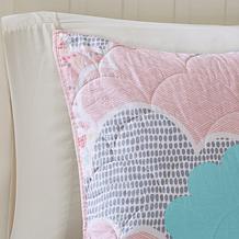 Urban Habitat Kids Cotton Reversible Coverlet Set, Pink - Full/Queen