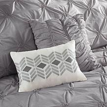 Urban Habitat Talia 7-pc Pintuck Gray King/Cal King Comforter Set 