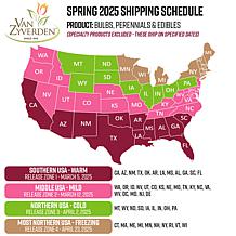 Van Zyverden Hostas Premium Blend - Set of 3 Roots