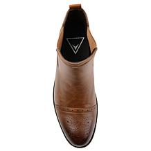Vance Co. Garrett Wide Width Cap Toe Chelsea Boot
