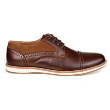 Vance Co. Men's Griff Cap Toe Brogue Derby