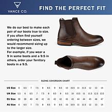 Vance Co. Men's Landon Chelsea Dress Boot