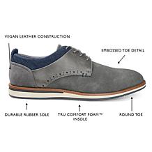 Vance Co. Men's Latrell Embossed Casual Dress Shoe