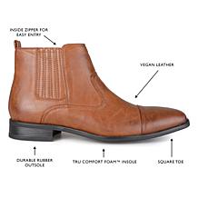 Vance Co. Men's Wide Width Alex Chelsea Boot