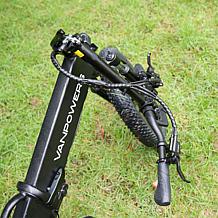 Vanpowers 750W Folding 48V E-Bike w/4"LCD Display & Integrated Battery