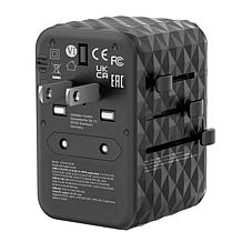 Verbatim UTA-05 Gan III Universal Travel Adapter 65W – USB-C, USB-A