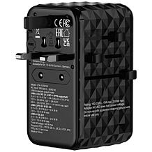 Verbatim UTA-10 GaN III Universal Travel Adapter 140W – USB-C, USB-A