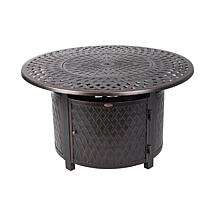 Verona Aluminum Round LPG Fire Pit