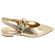 Vince Camuto Amoret Leather/Suede Slingback Flat