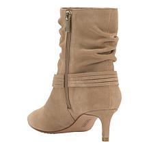 Vince Camuto Kirpa Ornamented Leather/Suede Slouchy Bootie
