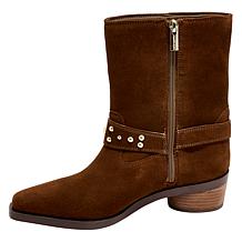 Vince Camuto Roista Leather or Suede Moto Boot