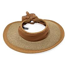 Vince Camuto Tie Back Roll-Up Visor