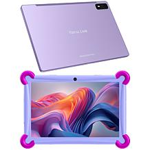 Visual Land 10" 256GB Octa-Core Tablet with Bumper Case and Kickstand