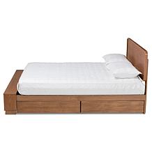 Vita 4-Drawer Queen Size Platform Storage Bed