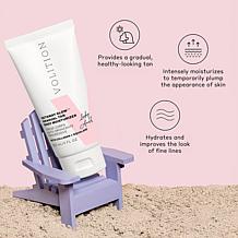 Volition Beauty Getaway Glow Gradual Tan Body Moisturizer w/Brush AS
