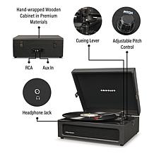 Voyager Bluetooth Vinyl Record Player - Black