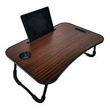 VYBZ Folding Multimedia Workstation with Cup Holder and Stand