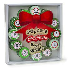 Wabash Valley Farms Christmas Wreath Popcorn Advent Calendar