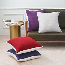 Warm & Coxy Luxe Chenille 2-piece 20" x 20" Decorative Pillow Set