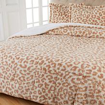Warm & Cozy Dual Sherpa 3-piece Comforter Set