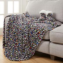 Warm & Cozy Oversized Throw and Bootie Gift Set