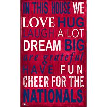 Washington Nationals In This House Sign  