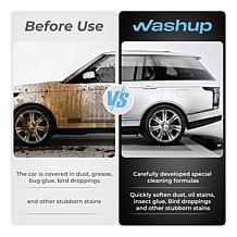 WashUp Wash & Wax Waterless Car Cleaning Kit