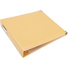 We R Makers Classic Leather D-Ring Album 12X12 - Buttercup