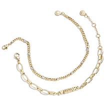 WEAR by Erin Andrews x Baublebar Gold Chicago Bears Linear Bracelet...