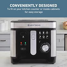 West Bend 2qt Electric Deep Fryer with Strainer