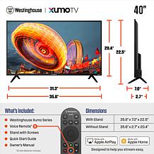 Westinghouse 40" Smart FHD 1080p LED XUMO TV with Voice Remote