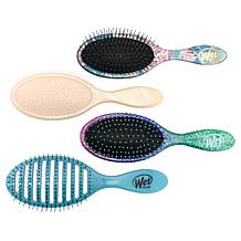 Wet Brush 4-piece Holographic Garden Cream Detangler Set - Cream