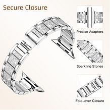 WFG Dressy S-Block Metal Band for Apple Watch 38/40/41mm