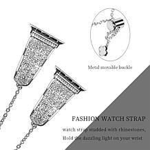 WFG Metal Band with Crystal for Apple Watch 42/44/45mm