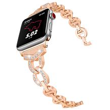 WFG Metal Band with Rhinestones for Apple Watch 41mm
