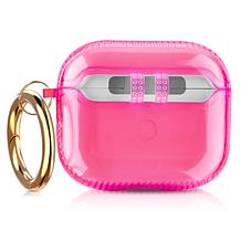 WFG Protective TPU Case with Golden Keychain for Apple AirPod 3rd Gen