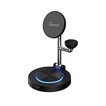 WFG Qi2 Certified Wireless Charging Station w/33W Travel Charger