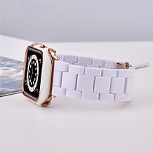 WFG Resin Band with Bumper Case for Apple Watch 44mm