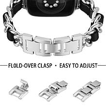 WFG Slim Metal Chain Bracelet Band for Apple Watch 38/40/41mm