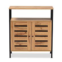 Wholesale Imports Vander Modern and Contemporary 2-Door Shoe Cabinet